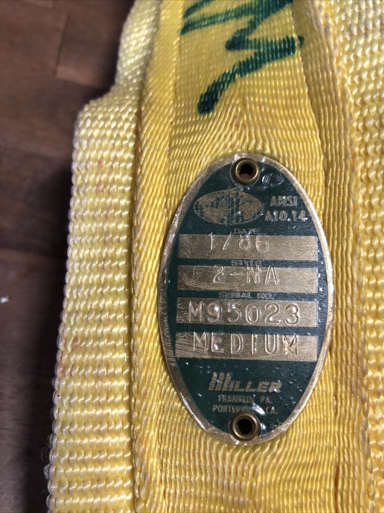 Vintage MILLER 2NA BELT Medium