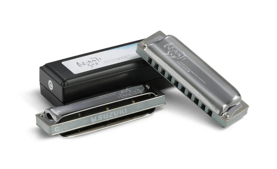 Suzuki Manji Sky 10 hole Diatonic Harmonica M-20S Harmonica - Multiple Keys