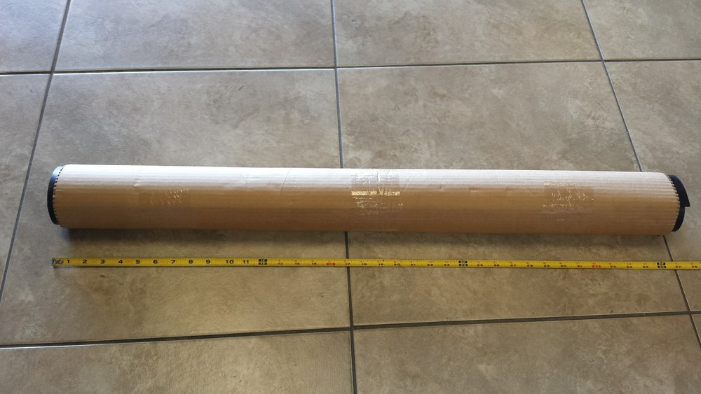 ( 1 ) Black Solid Rubber Sheet ( 36" x 48" ) 1/8" Thickness MIL-PRF-1149D