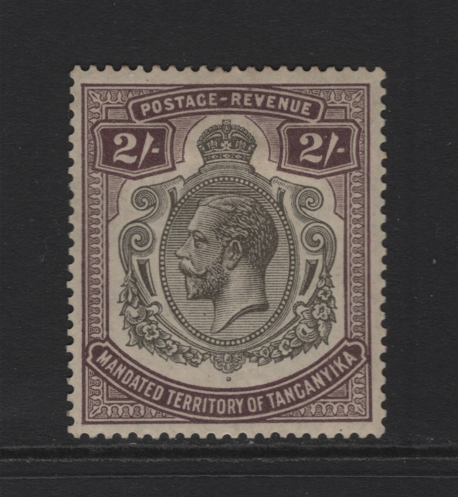 TANGANYIKA SC#40 -- MH, VF --