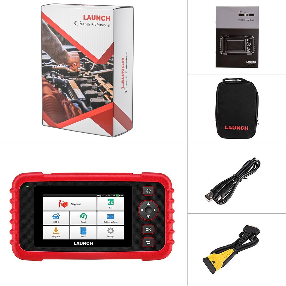 LAUNCH OBD2 Scanner CRP129X Car Diagnostic Tool TPMS/Oil/EPB/SAS/BMS Code Reader