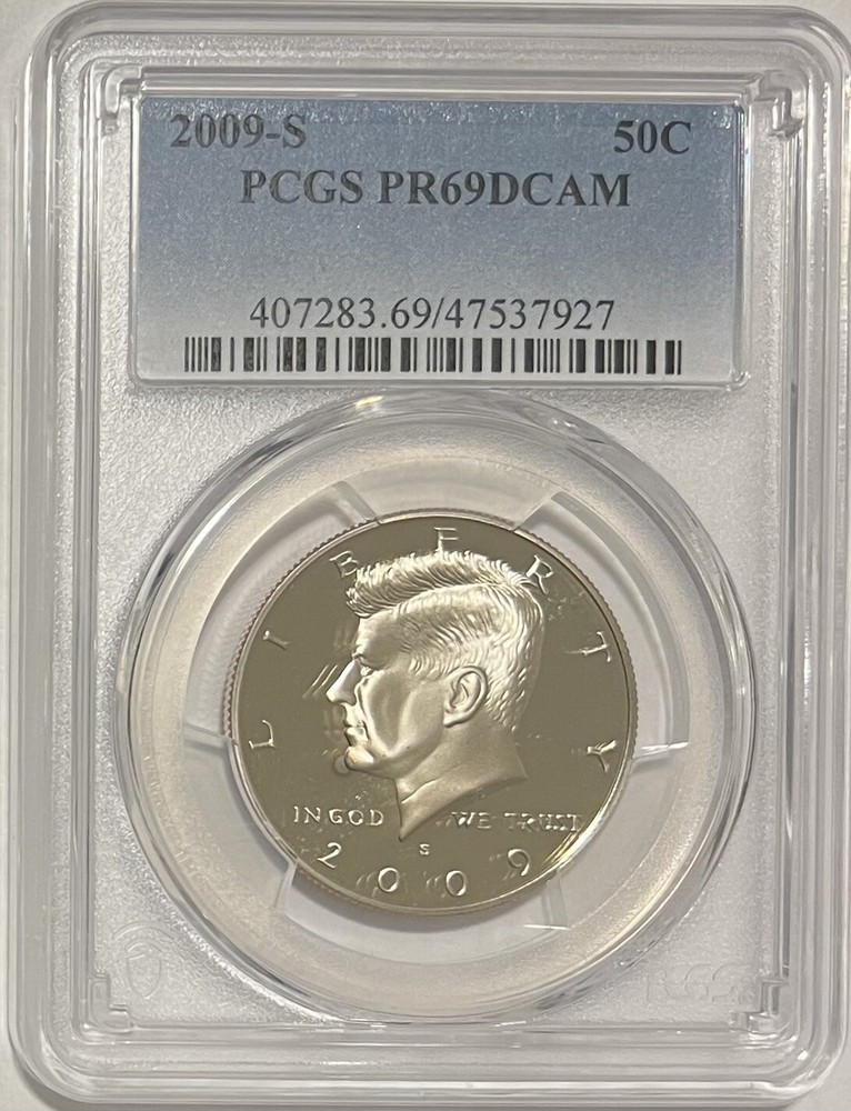 2009 S Clad Kennedy Half Dollar PCGS PR69DCAM