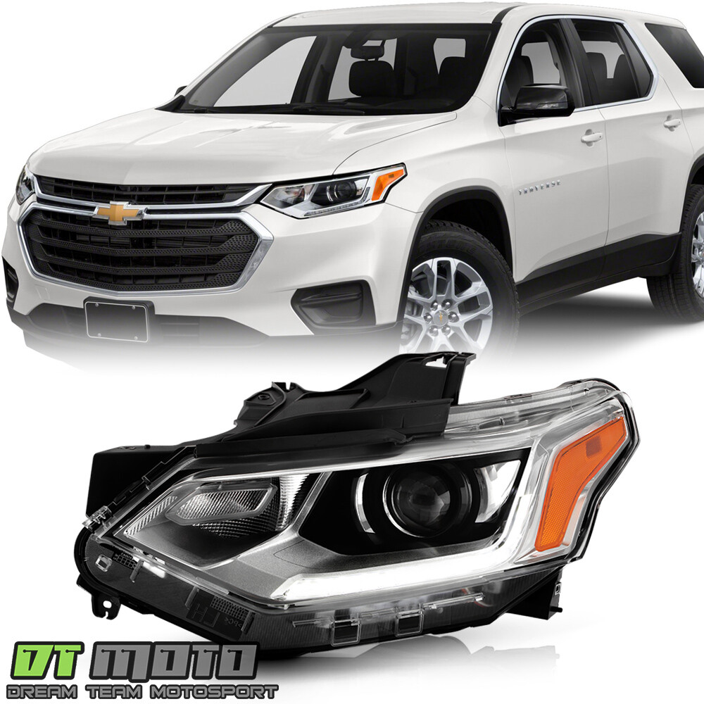 2018-2021 Chevy Traverse HID/Xenon LED DRL Projector Headlight Left Driver Side