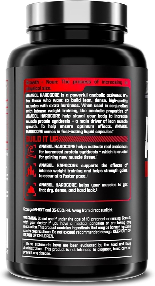 Nutrex - Anabol Hardcore 60 Capsules