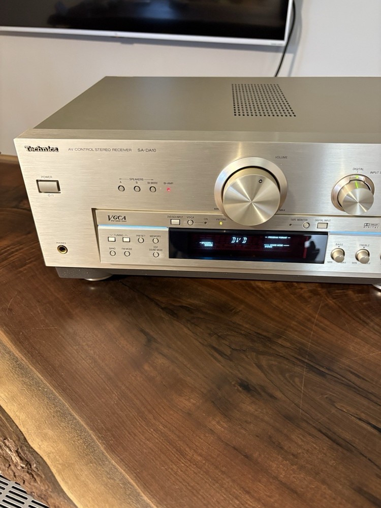 Technics SA-DA10 Receiver With Remote Tested, Working Order