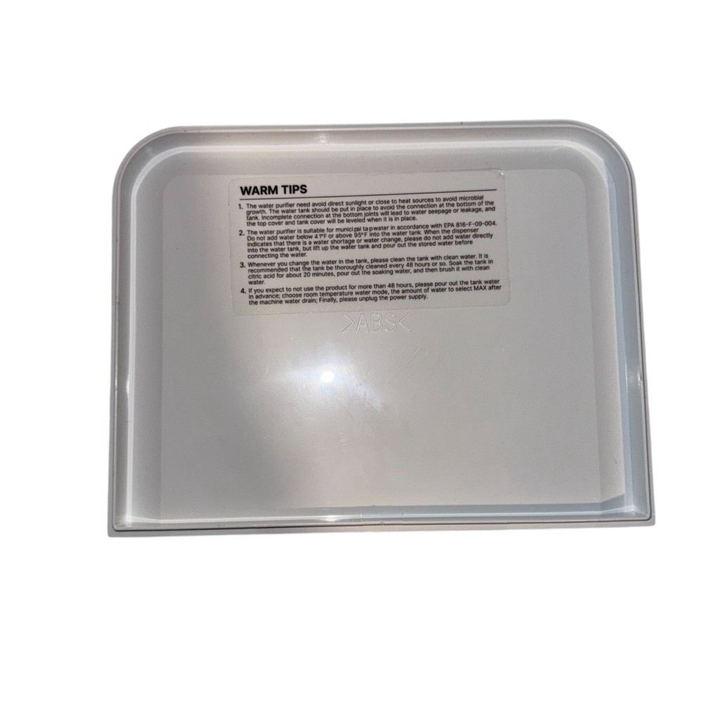 Waken Electric C11S Reverse Osmosis Water Filtration System Lid Panel Part