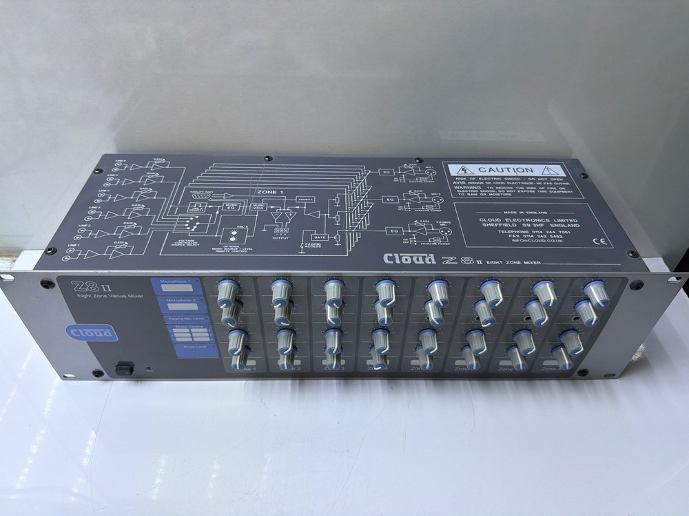 CLOUD Z8 II Eight Zone Venue Mixer