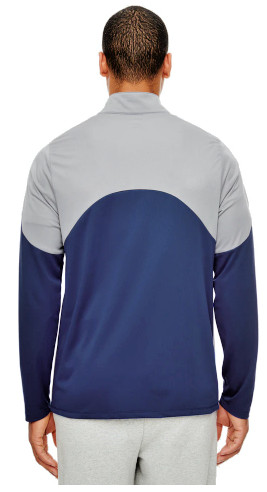 Team 365 Men's Color Block Quarter-Zip Pullover