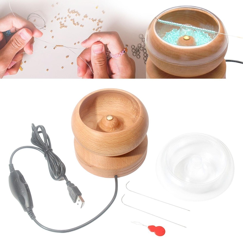 Electric Bead Spinner Bead Tool for DIY Projects Waist Chains Accessories