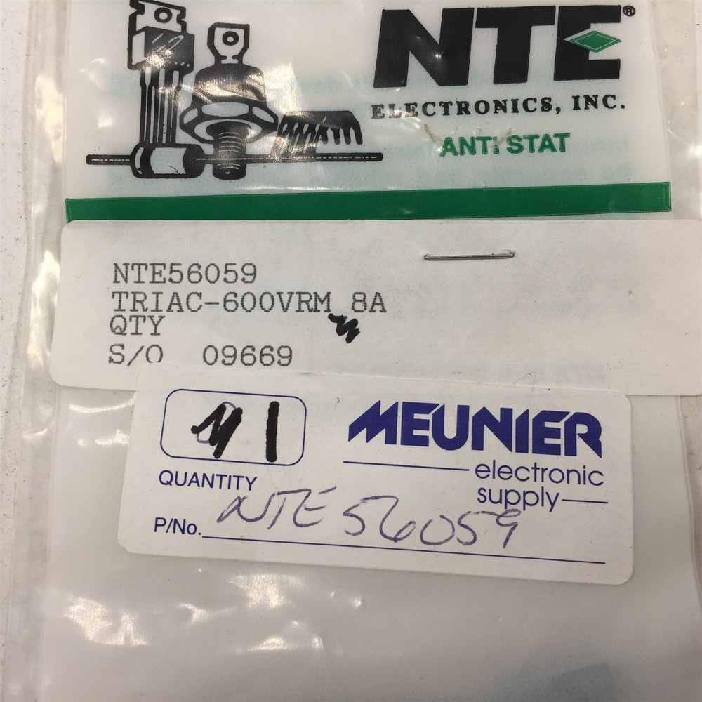 (1) NTE56059 TRIAC, 16A