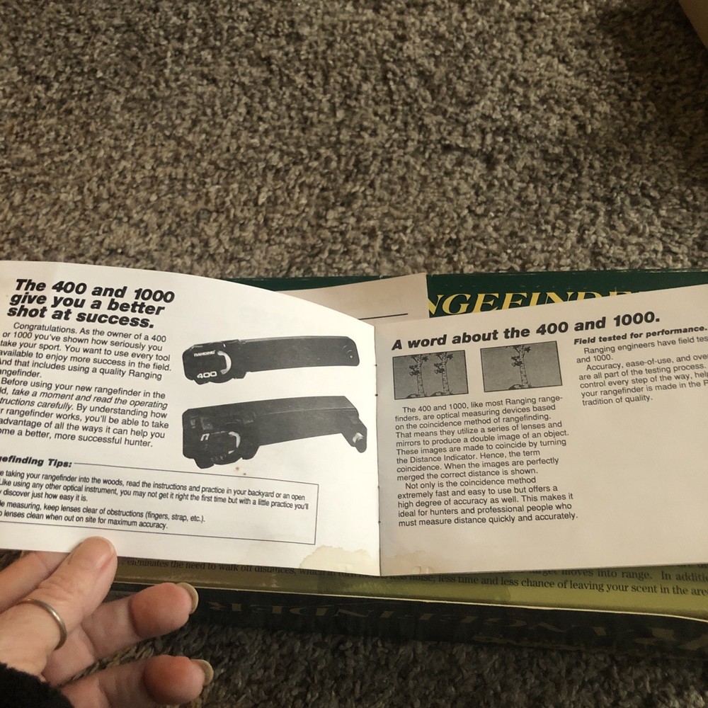 VINTAGE RANGING 400 RANGEFINDER