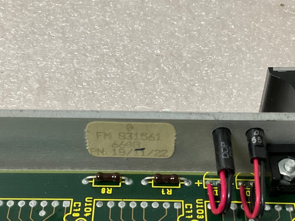 Motorola Microsystems VME Computer Module # MVME 222-1 Board 01-G3025MO1 Memory