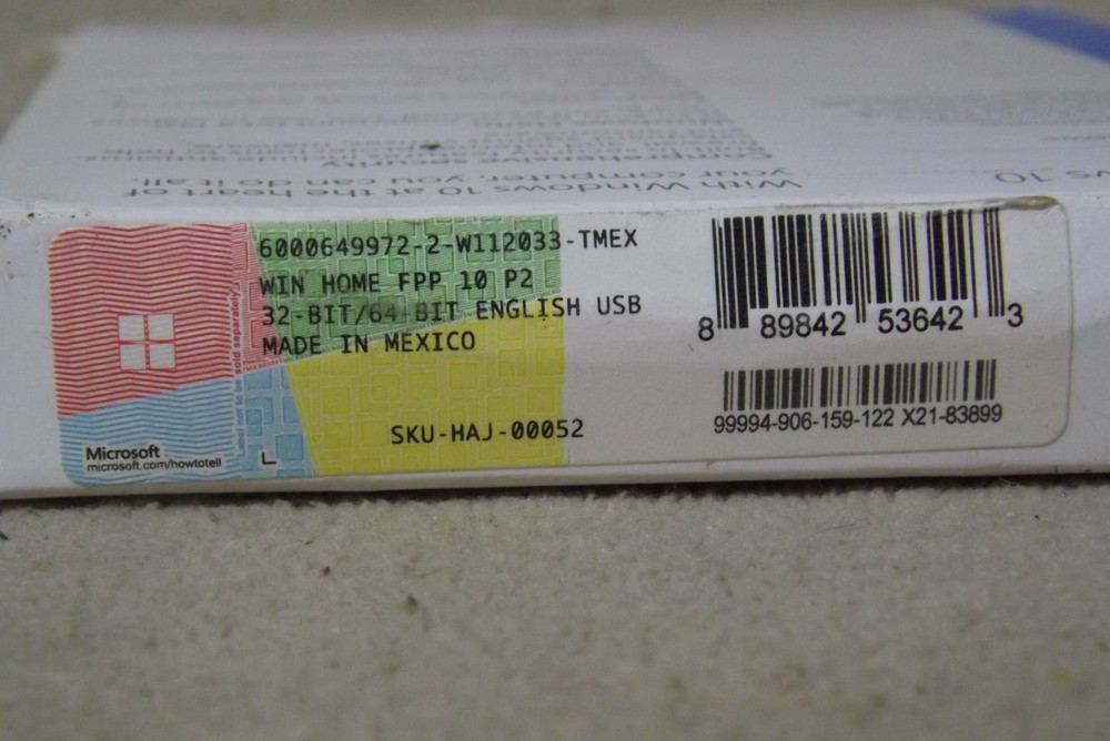 Microsoft Windows 10 Home USB Flash Drive