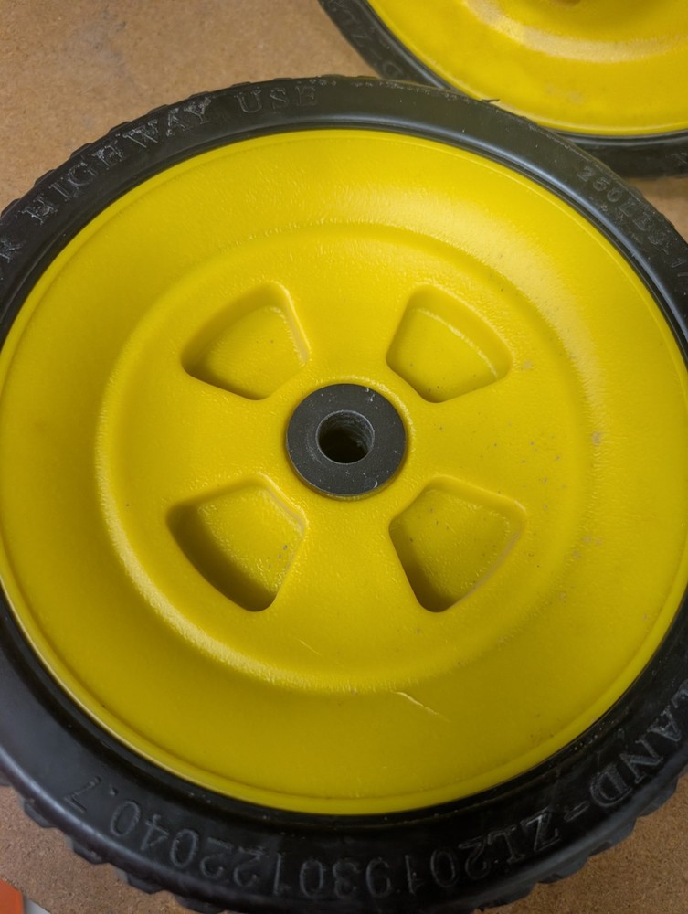 Lightweight Generator Wheel Kit - 9.75" Never Flat Tires --store