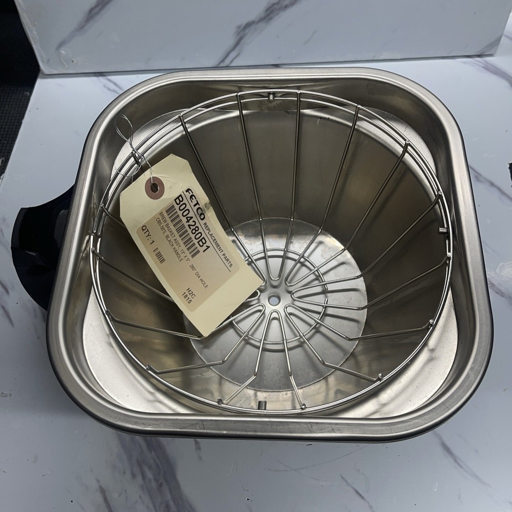 Complete Brew Basket Assembly, Compares to Fetco B001280B1
