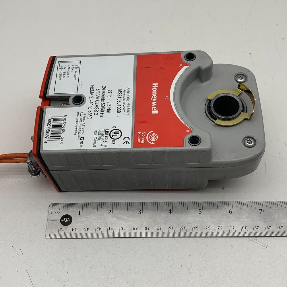Honeywell MS3103J1030 Direct Coupled Spring Return Actuator 24VAC/VDC