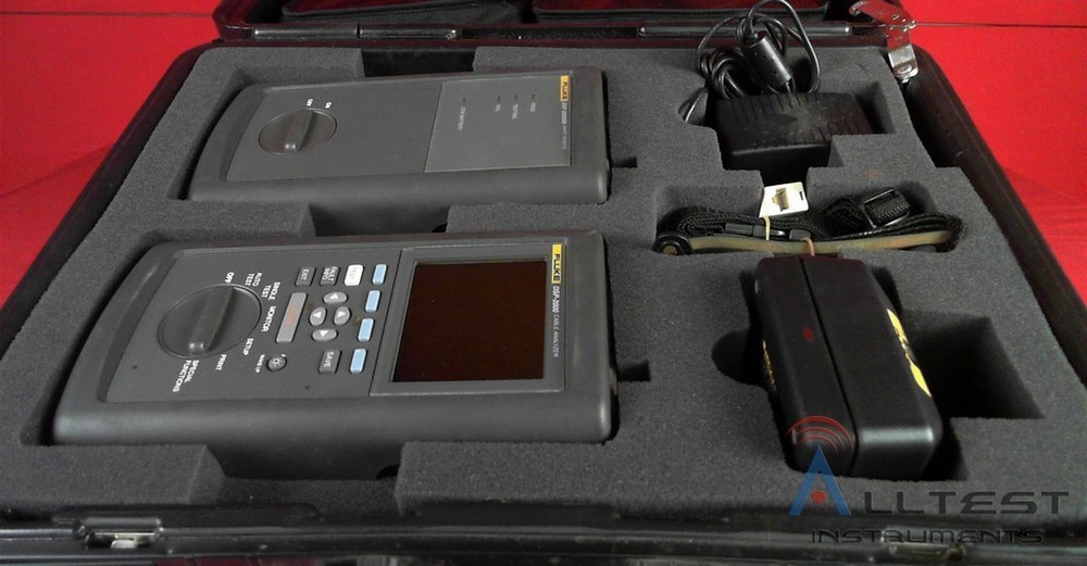 Fluke Network DSP-2000/DSP-2000SR Digital Cable Analyzer With Remote (5878)