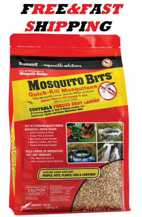 Summit 117-6 Mosquito Bits, Granular, 30 oz Package