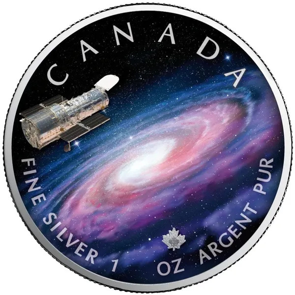 2023 MILKY WAY UNIVERSE MAPLE LEAF 1z Silver Coin