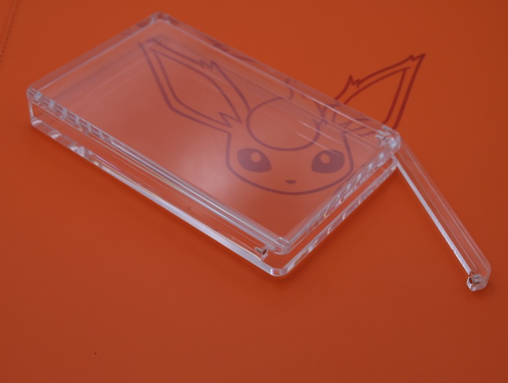 PSA Acrylic Magnetic Display Case With Graded Guard / Bumper Installed