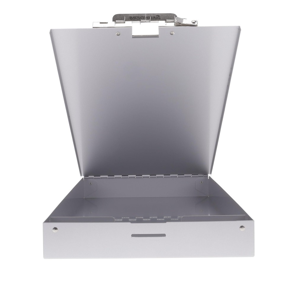 Saunders Recycled Aluminum Storage Clipboard with Self-Locking Latch – Lightw...