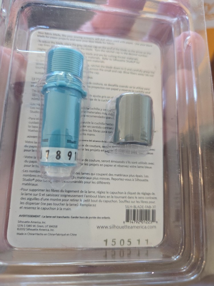 Lot 3 Silhouette Fabric Interfacing Tool Replacement Blades