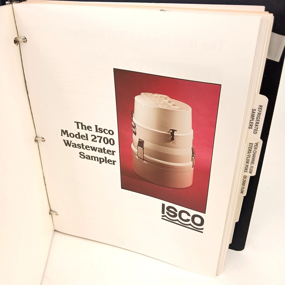 ISCO Waste Water Sampling Product Guide (c) 1988