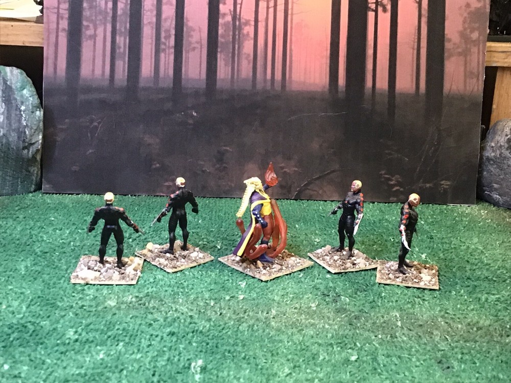 Brother Blood Cult Figures 25mm (5)