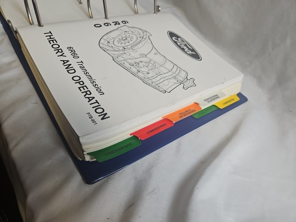 Ford 6R60 Transmission Reference Manual PTB 601 # DBC