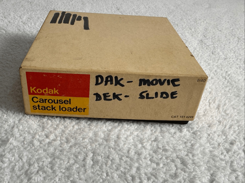 Vintage Kodak Carousel Stack Loader for Slides