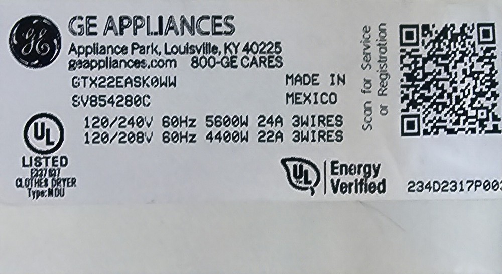 electric washer and dryer set new
