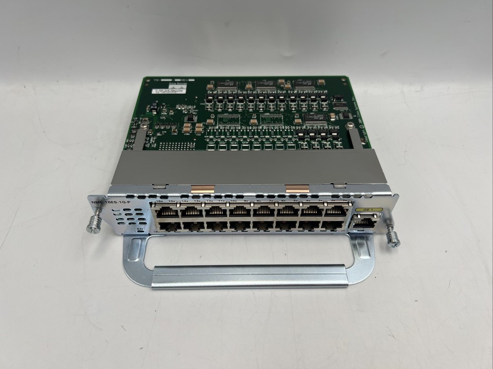 Cisco NME-16ES-1G-P EtherSwitch Service Module Managed L3 Switch 16 Ethernet
