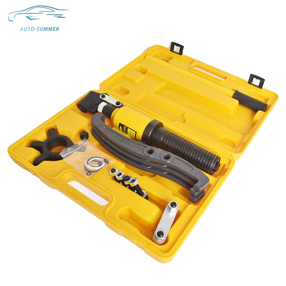 5T Hydraulic Bearing Gear Puller Wheel Hub Puller Separator Garage Tool 3-Jaws