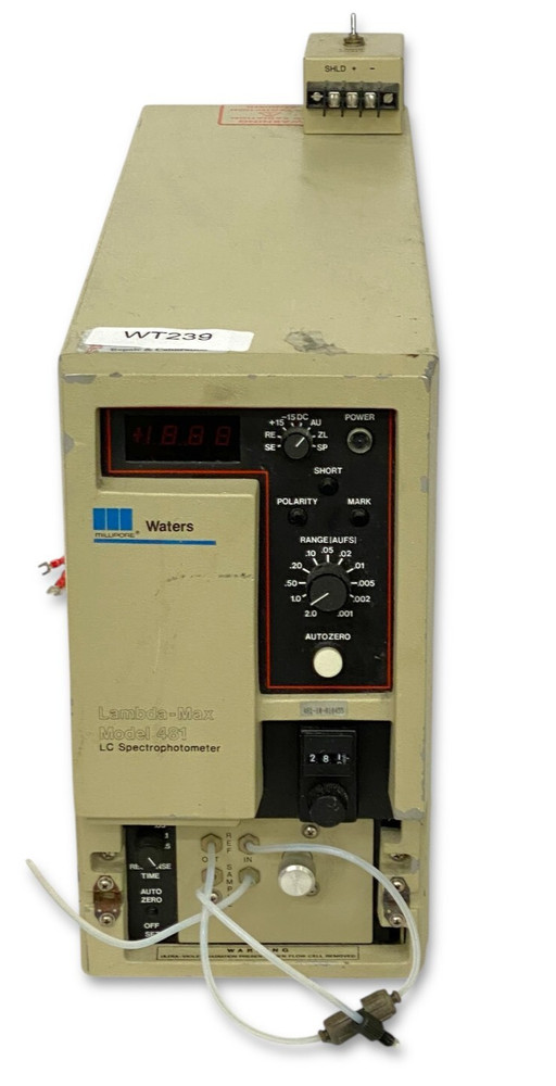 Millipore Waters Lambda Max 481 LC Spectrophotometer, Variable Wavelength Detect