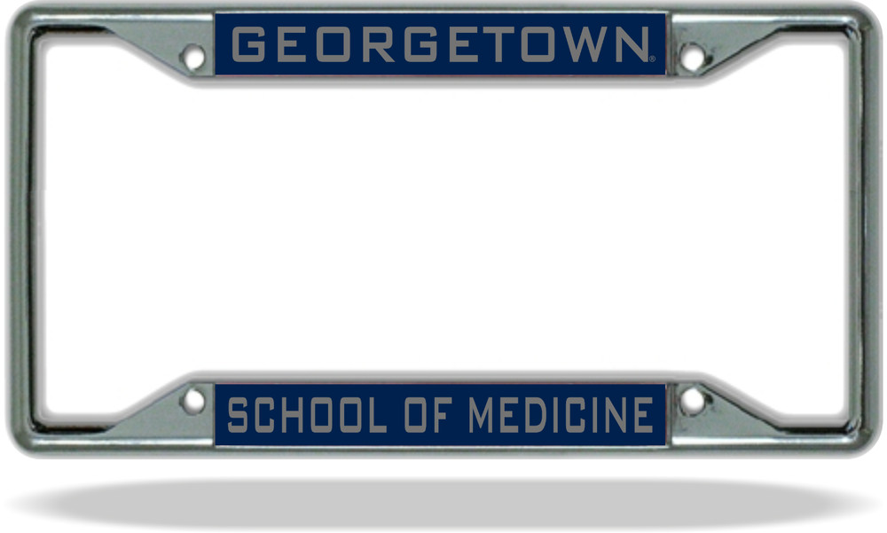 Georgetown MEDICINE License Plate Frame