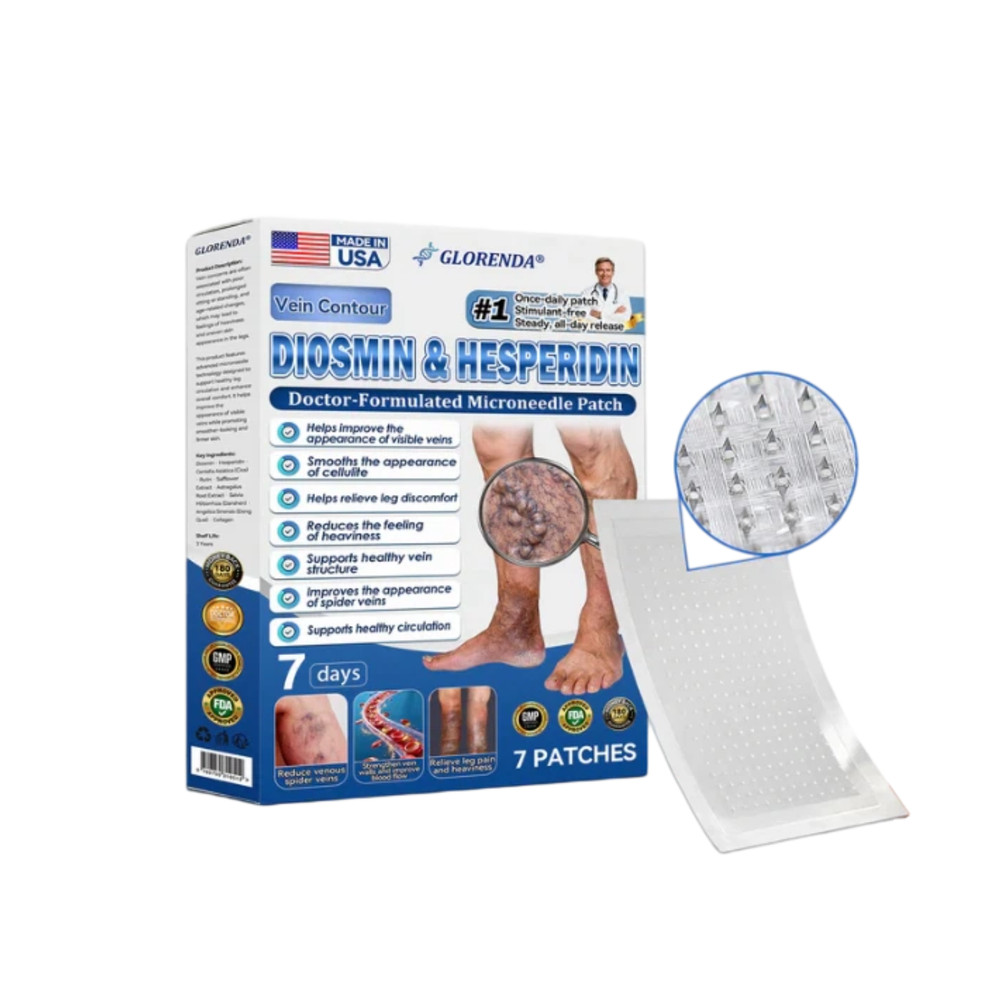 Glorenda Vein Contour Microdarts Patch - Diosmin & Hesperidin Formula