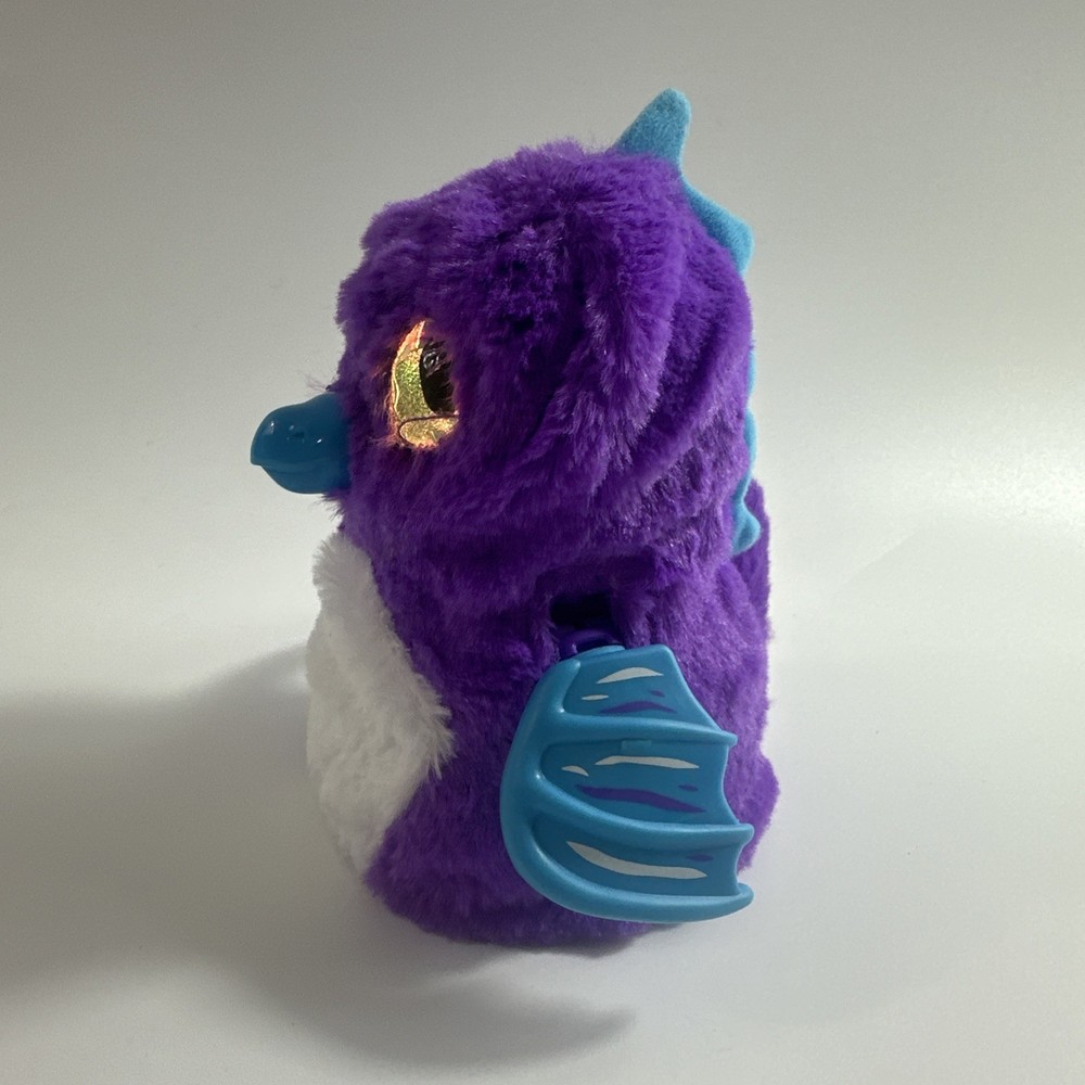 Hatchimals Purple Drangle Dragon Interactive Plush Toy