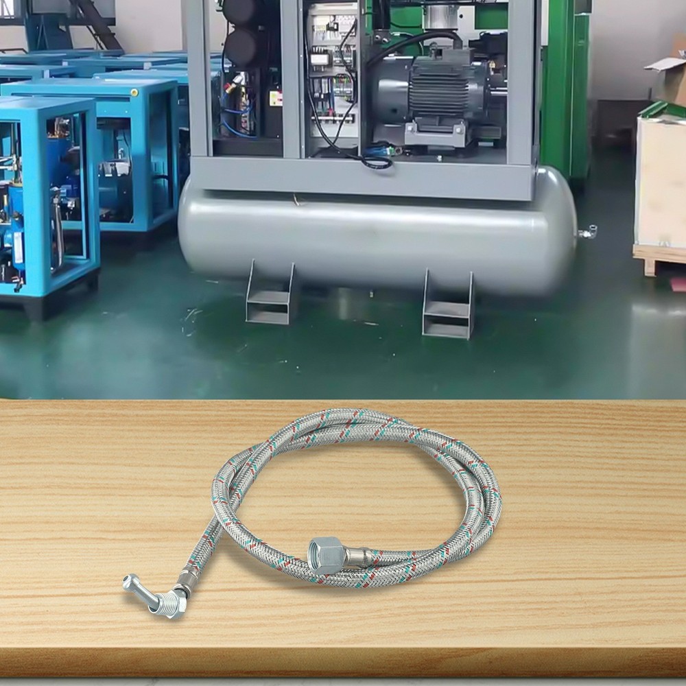 Oil Line Elbow Oil Line 90cm For Burner Maintenance 3/8" Female Connection