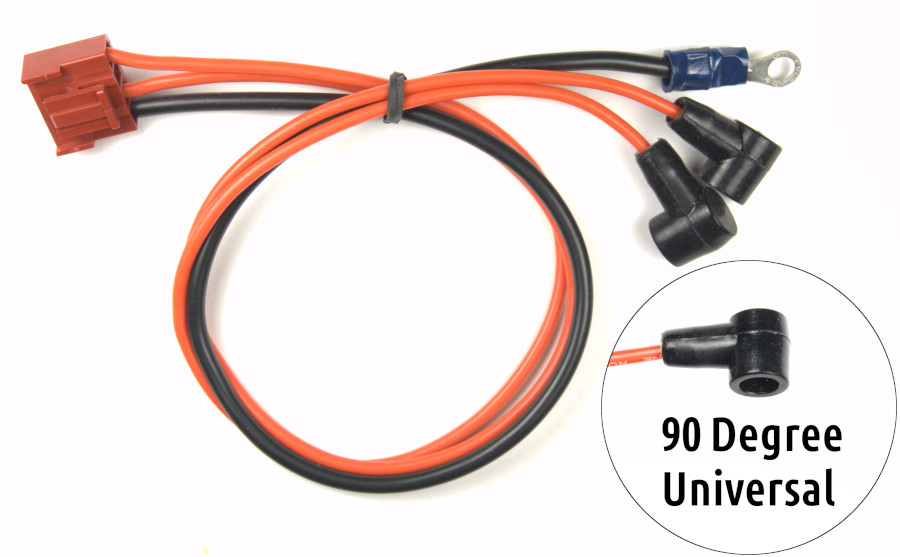 2 Cylinder Onboard Glow Plug Driver Controller Harness Only 90 Degree Universal