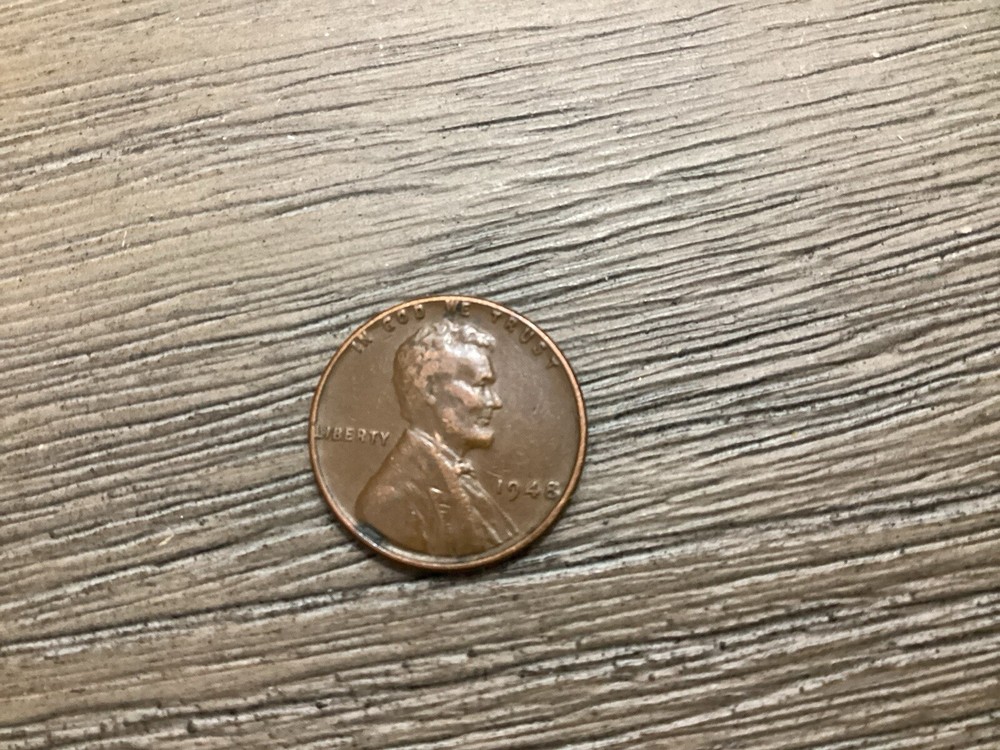 1948 LINCOLN WHEAT CENT WITH ERRORS