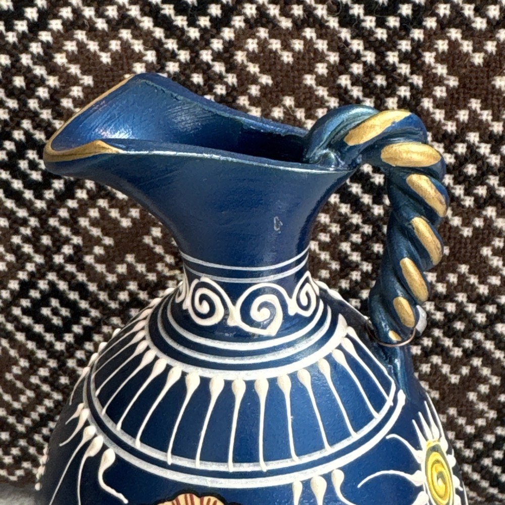 Ancient Greek jug with handle, handmade no 20