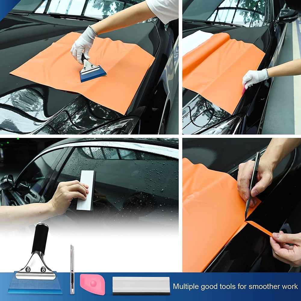 30 PCS Window Tint Kit, Window Tint Tools,Vinyl Wrap Tool Kit Application Tools
