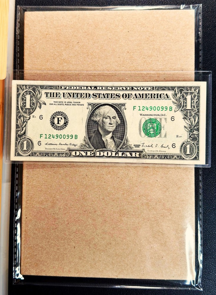 1988 $1 FRN ATLANTA "Misalignment Error" - VF/ XF