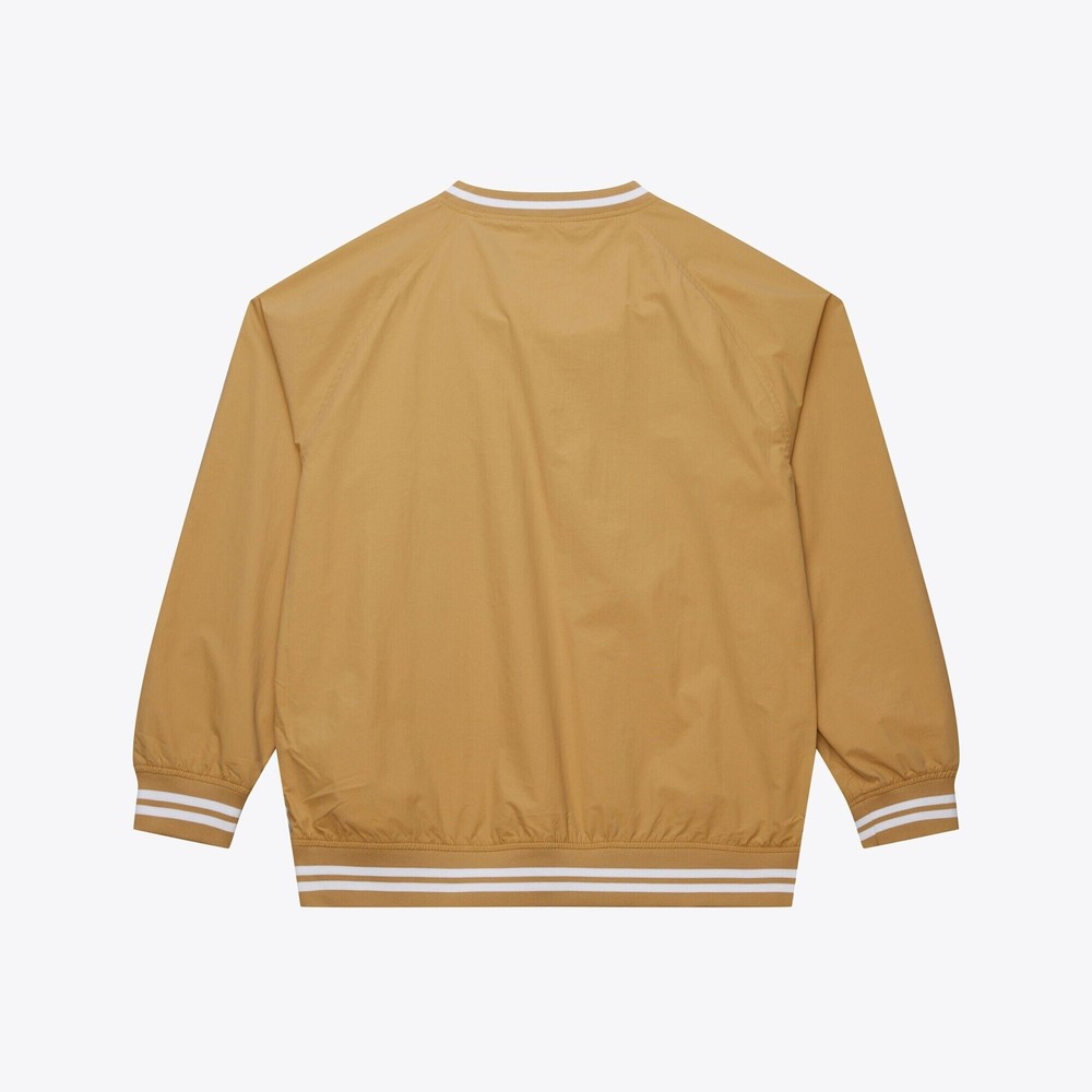 MENS MITCHELL & NESS MLB NYLON PULLOVER JACKET VINTAGE LOGO DODGERS