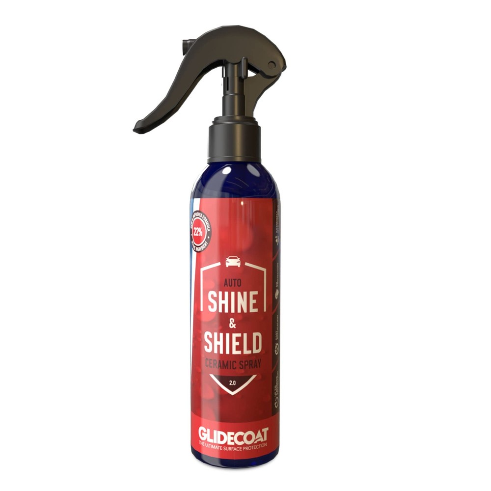 Glidecoat Auto Shine & Shield V2.0 (8oz) - Silica-Based Ceramic Coating |...