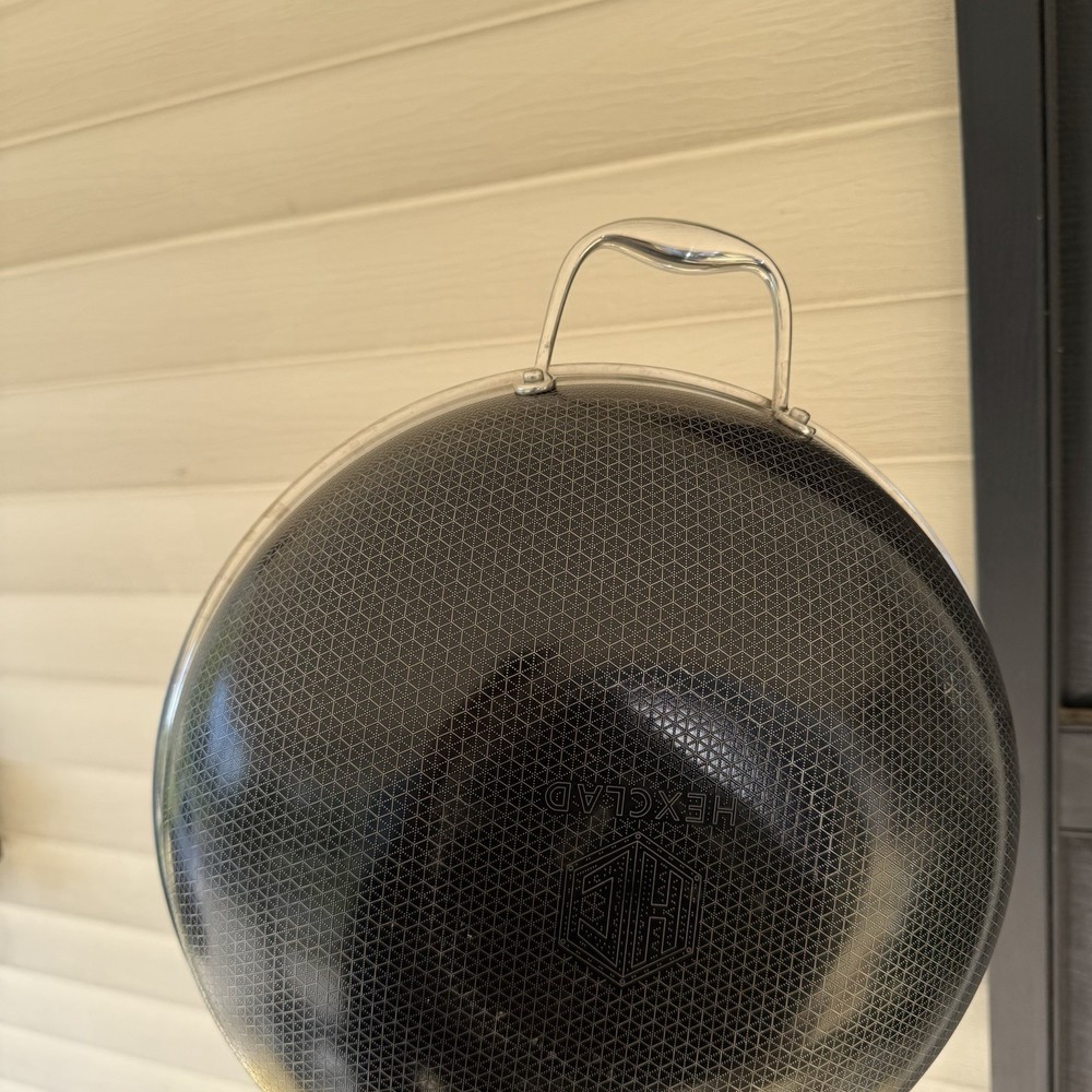 Hexclad Hybrid Cookware 8 Piece Set Preowned Great Condition