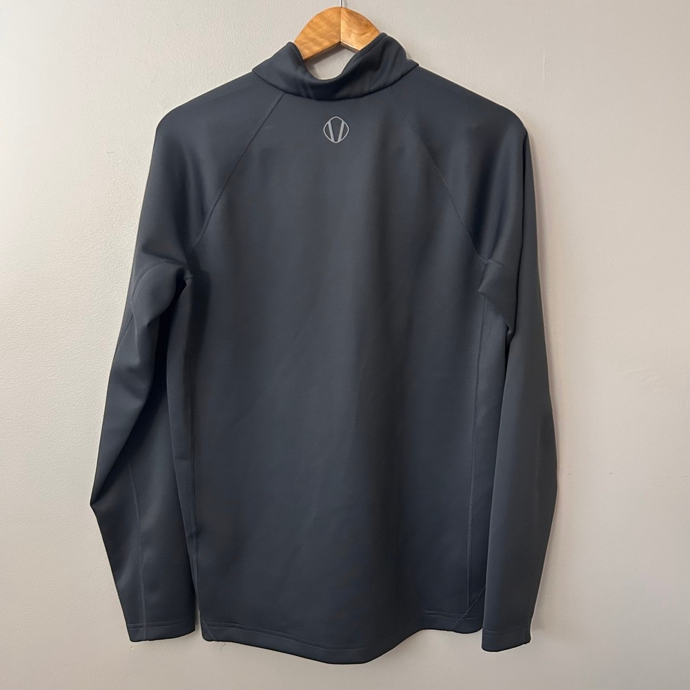 Sunice Mens Pullover Jacket Medium Gray 1/4 Zip Golf Performance Chest Pocket