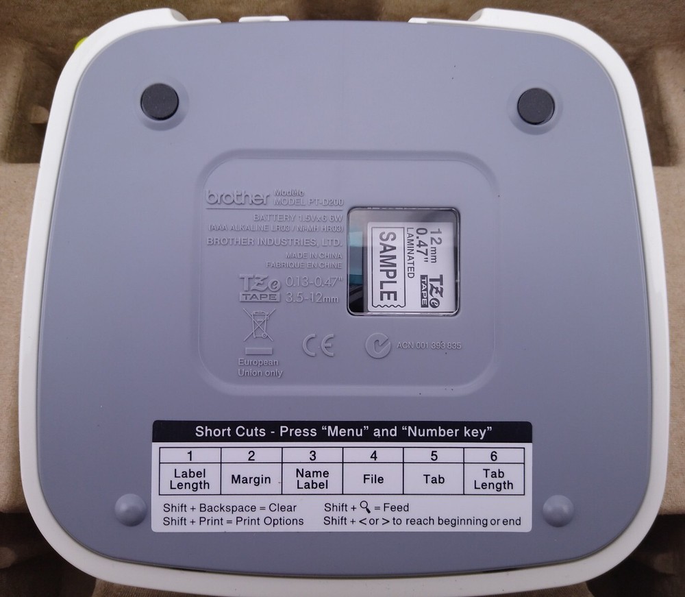 Brother Label Maker P-Touch PT-D200 Easy-To-Use