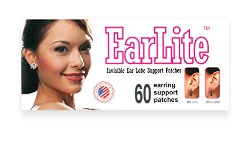 Miracle Ear Lobe Support Patches, 60 Count