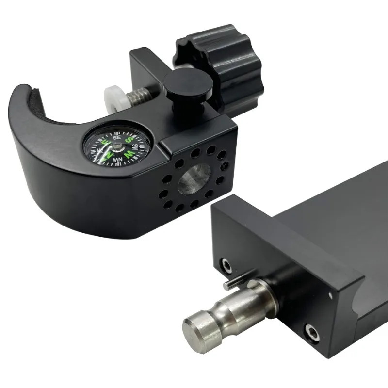 Pole Clamp & Compass Holder Bracket Cradle For Tablet PC GIS Data Collector